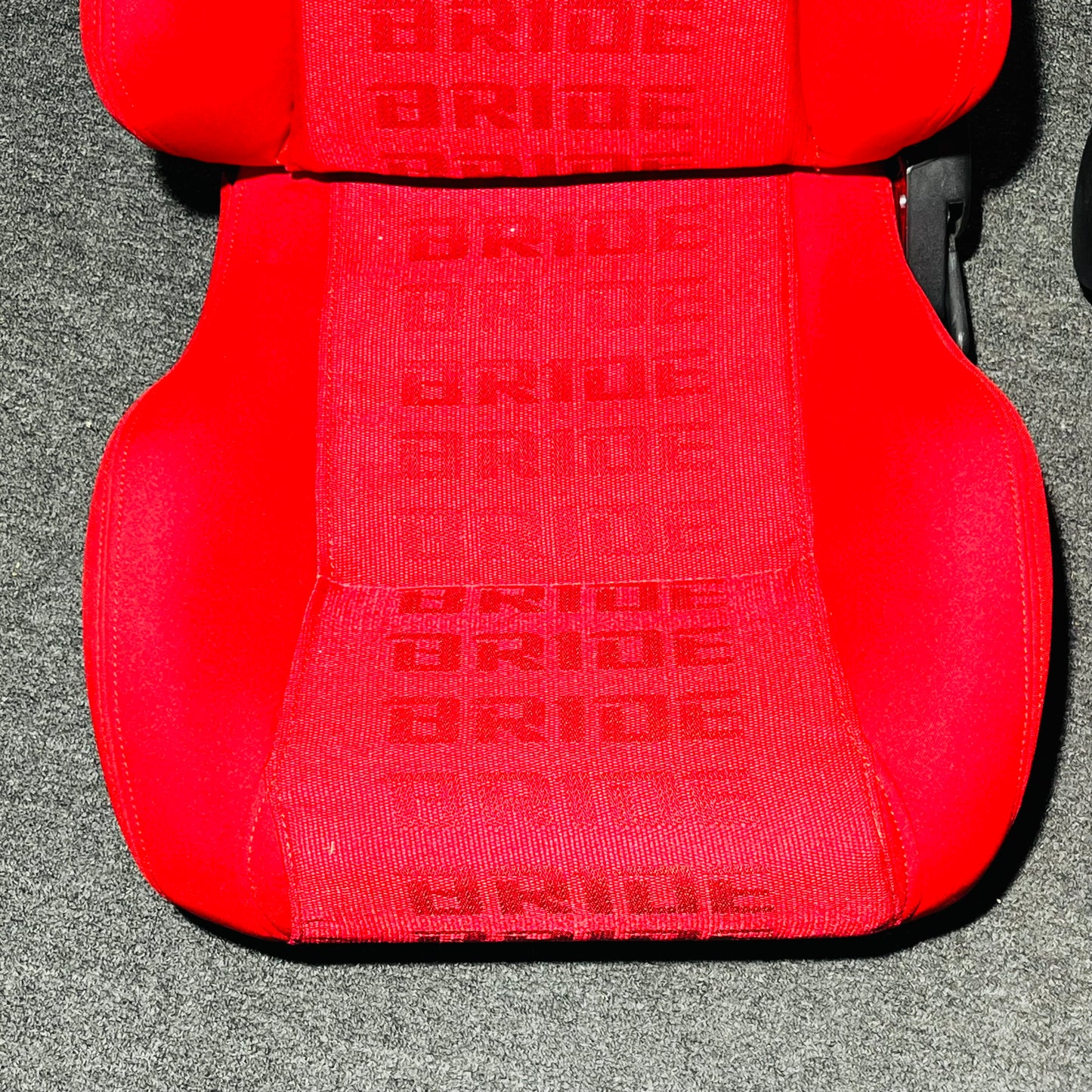 Bride Racing Red Edition Bucket Seat | Aggressive Motorsport Feel