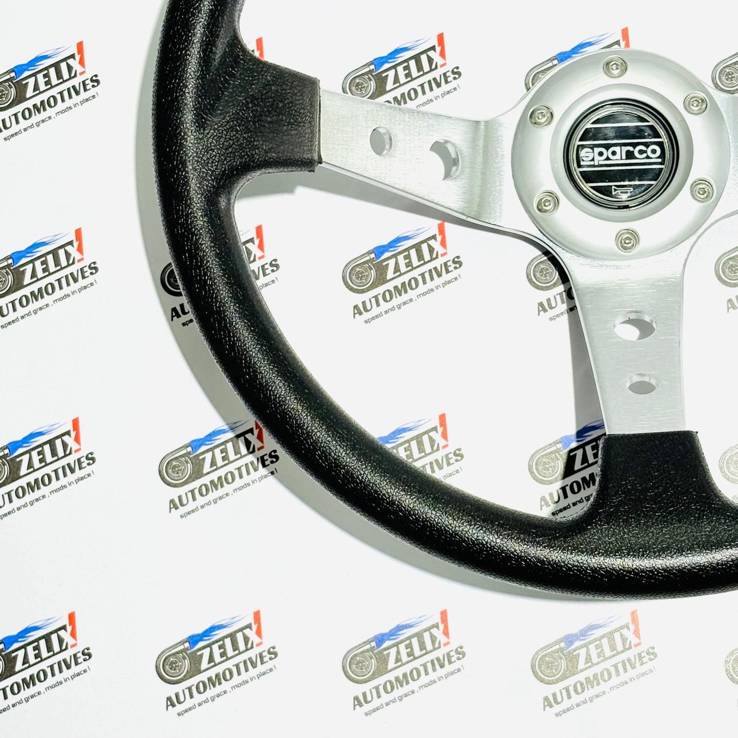 SPARCO Deep Dish 14-Inch Steering Wheel | Universal Racing Performance Design