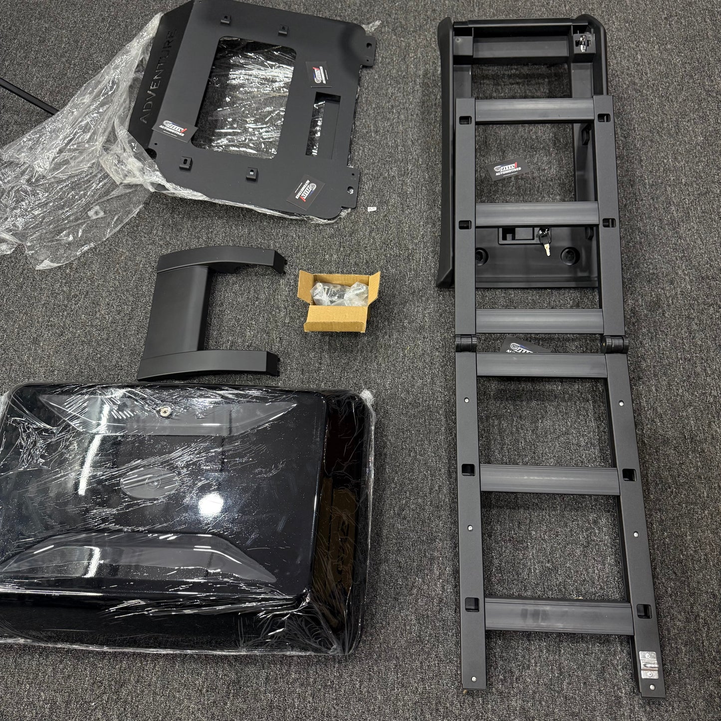 Thar ROXX Side Box And Ladder | Universal Aftermarket Off-Road Utility Kit.