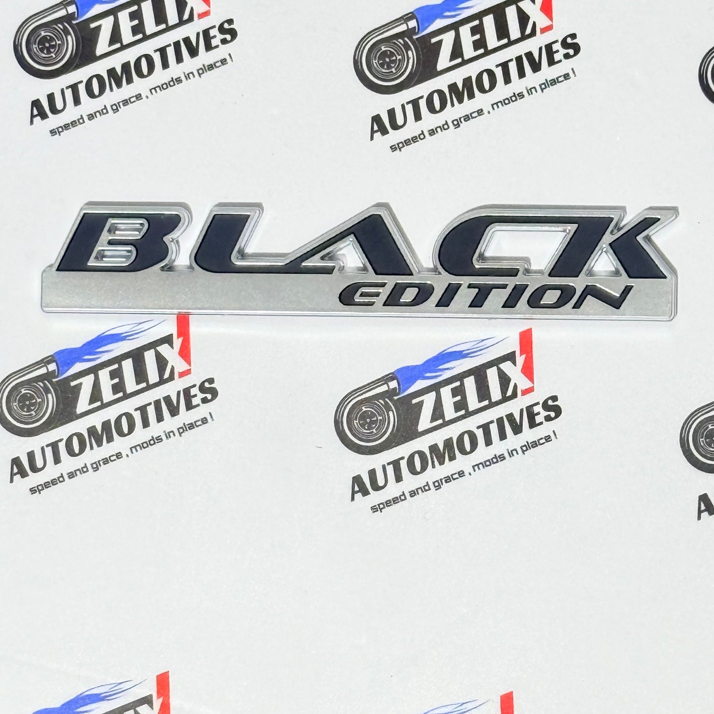 Black Edition Emblem Sticker | Perfect upgrade for cars with Blacked-out themes