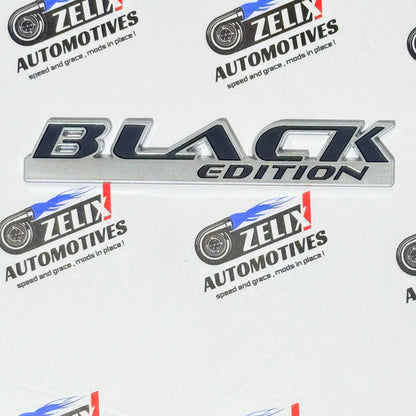 Black Edition Emblem Sticker | Perfect upgrade for cars with Blacked-out themes