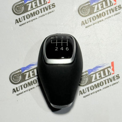 Hyundai Verna OEM-Style Gear Knob | Premium Leather Finish