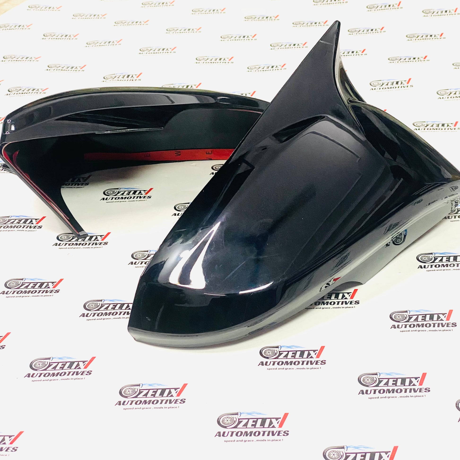 Batman style mirror covers designed for Toyota SUVs 