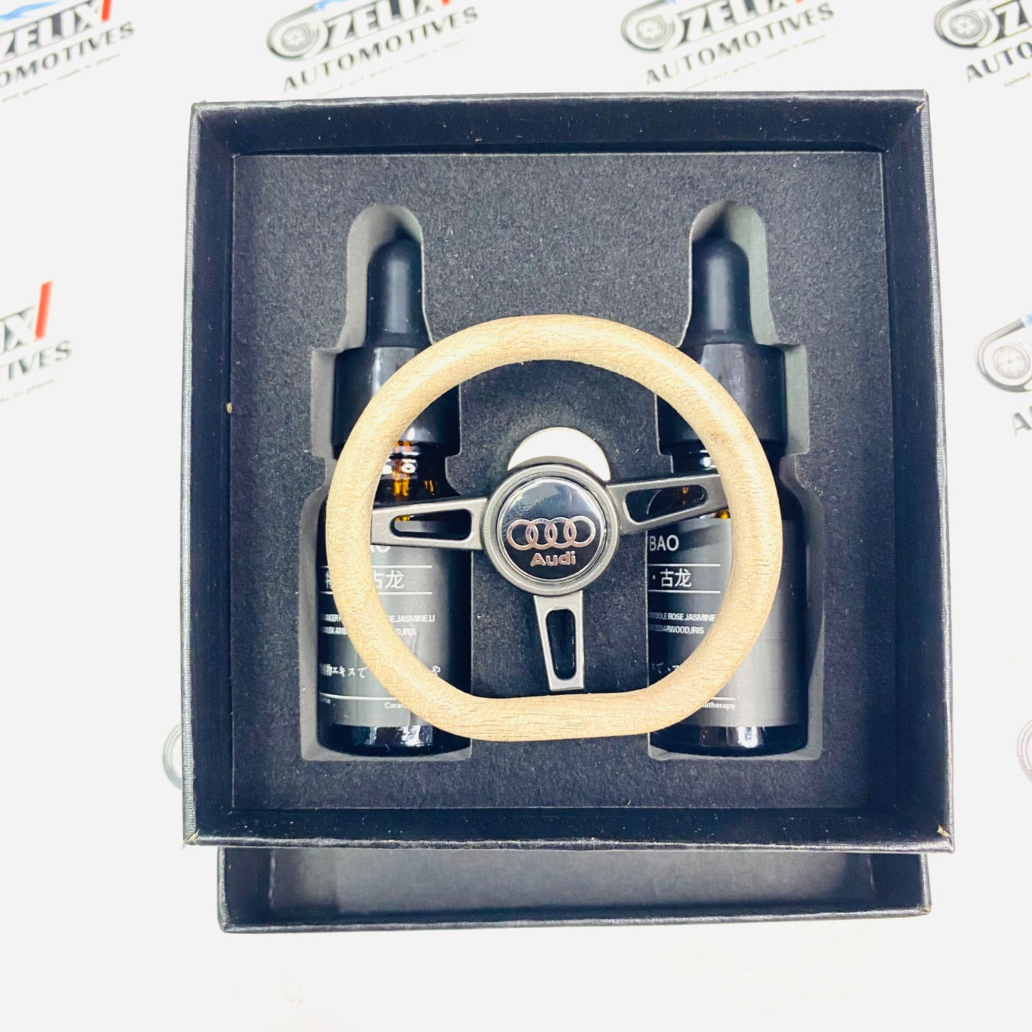 Steering Wheel Style Magnetic AC Vent Perfume
