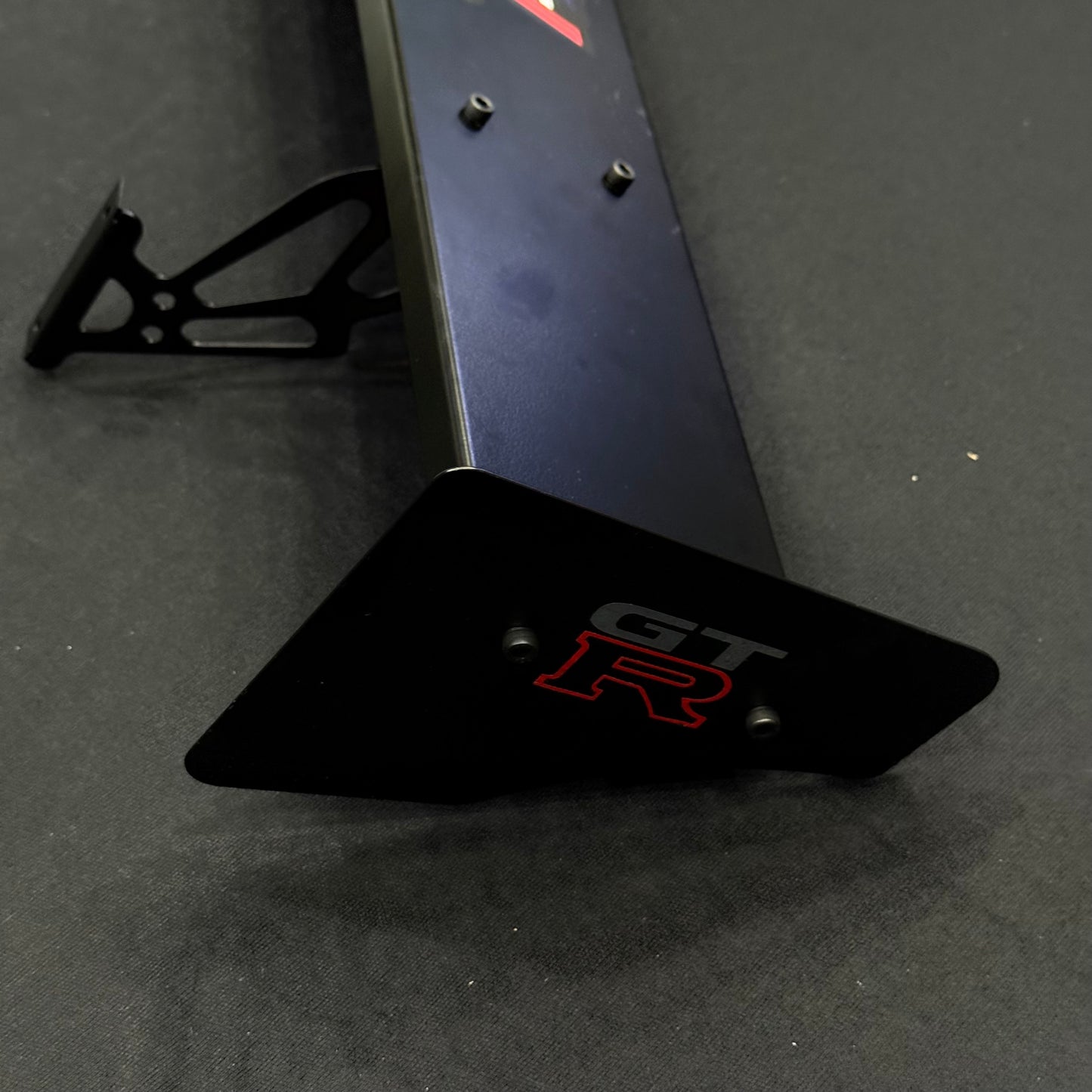 Nissan GTR Metal Spoiler Shelf | Motorsports Inspired Display Shelf