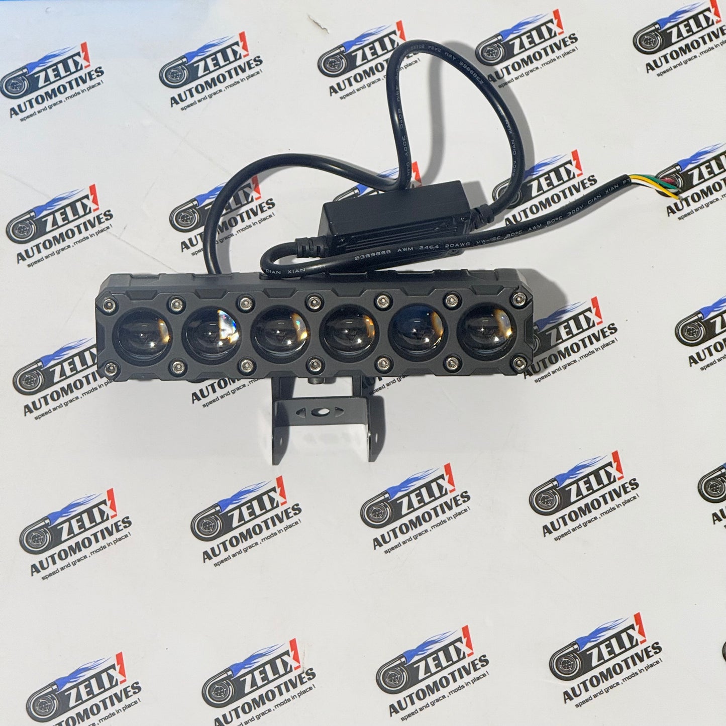 HJG 6 Lens With Devil Eye | Universal Auxiliary LED Light