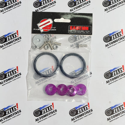Quick Release Bumper Fasteners Kit | Universal Car Bumper & Trunk Mount