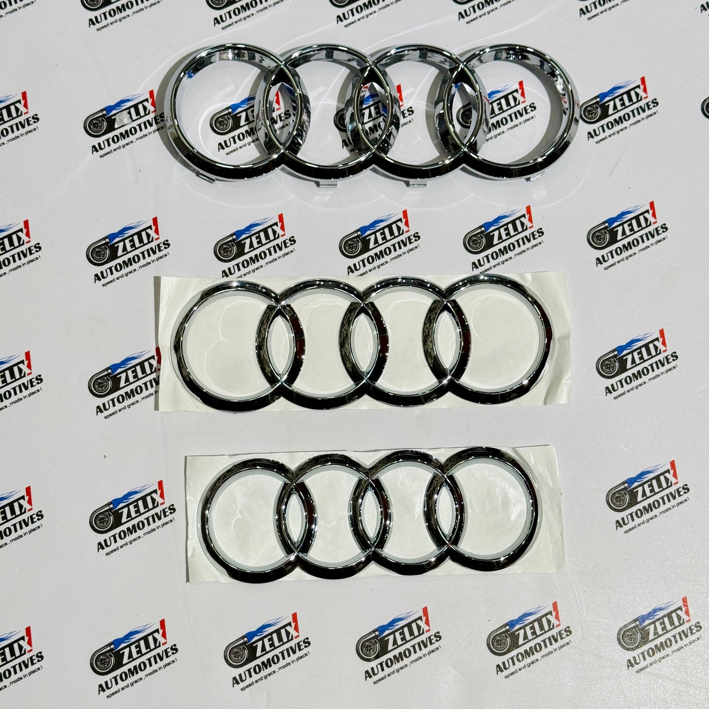 Audi Replacement Logo | OEM-Style Design