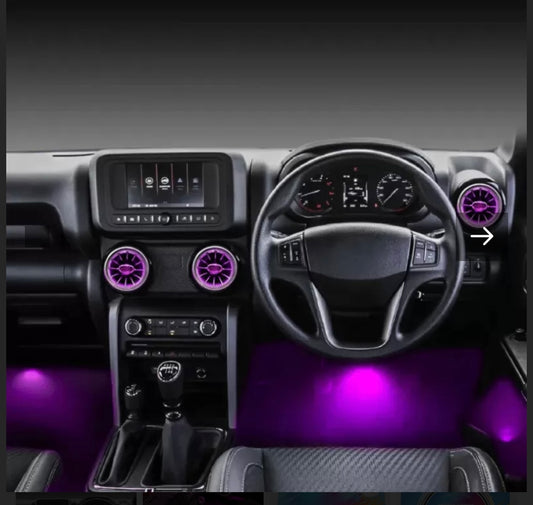 Cardi K3 AC Vent Ambient Light For Mahindra Thar 2020 Onwards
