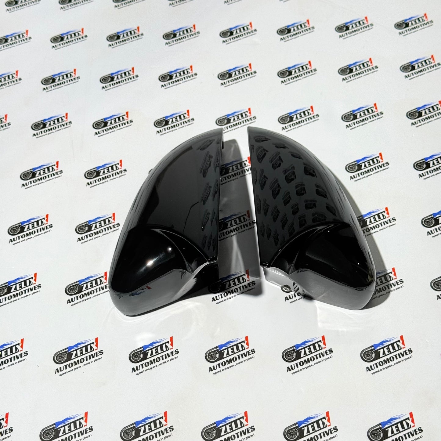 VW Polo, Vento and Ameo Batman Style Side Mirror Covers | With Indicator