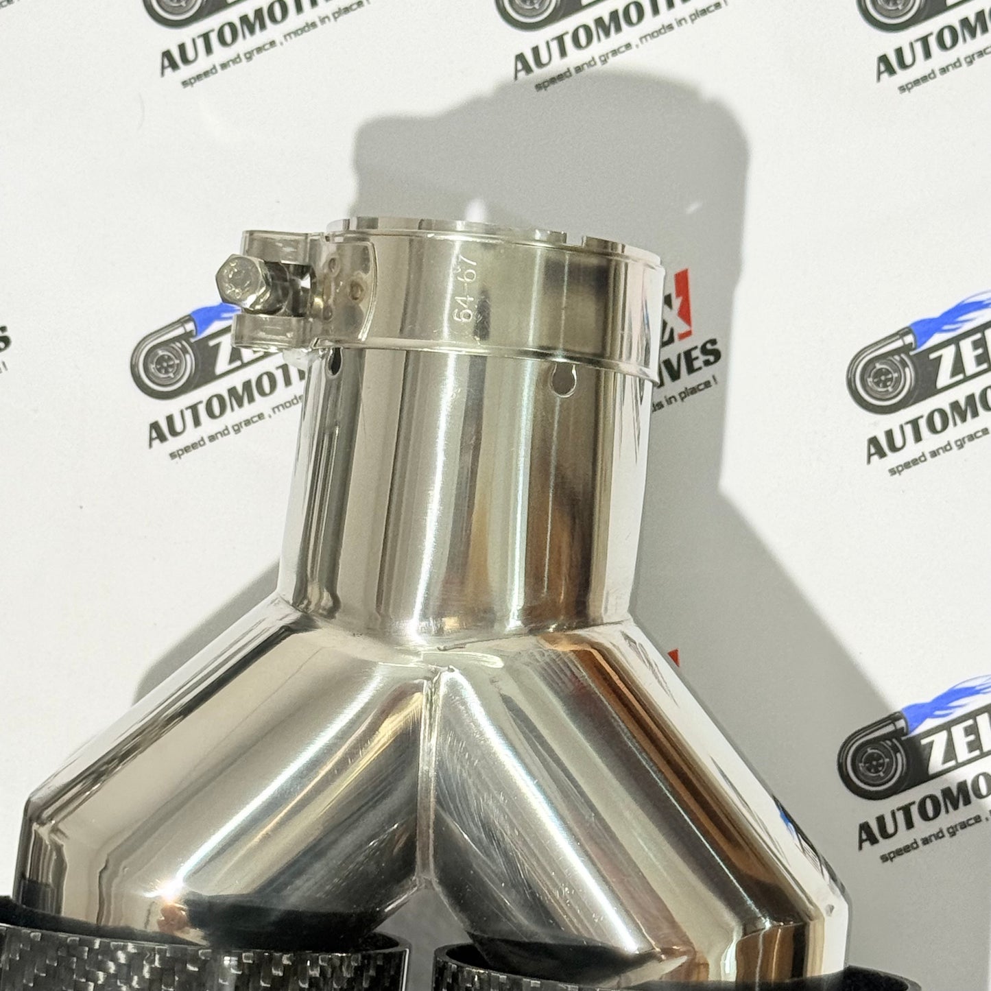 Dual Exhaust Tip BMW M-Style | Universal Fit Sporty Rear Upgrade