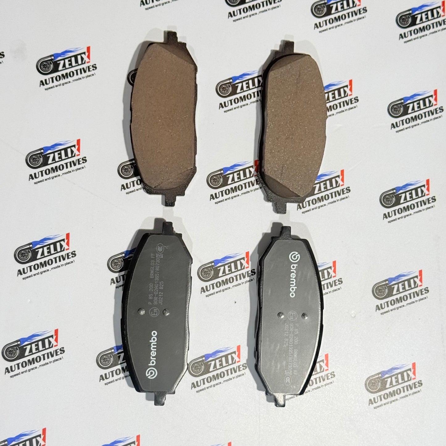 Brembo Prime-Series Brake Pads Set of 4 | Compatible with Volkswagen Virtus