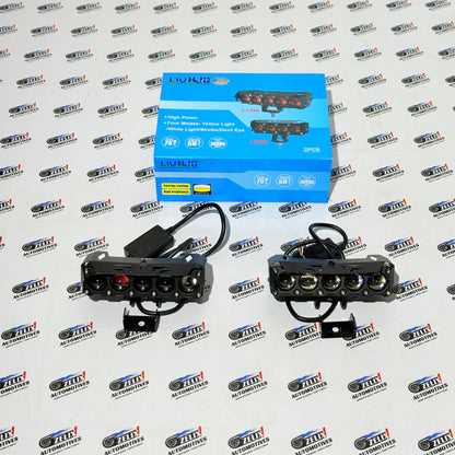 HJG 5-Lens Auxiliary Lights | 150W Mega Drive LED Set