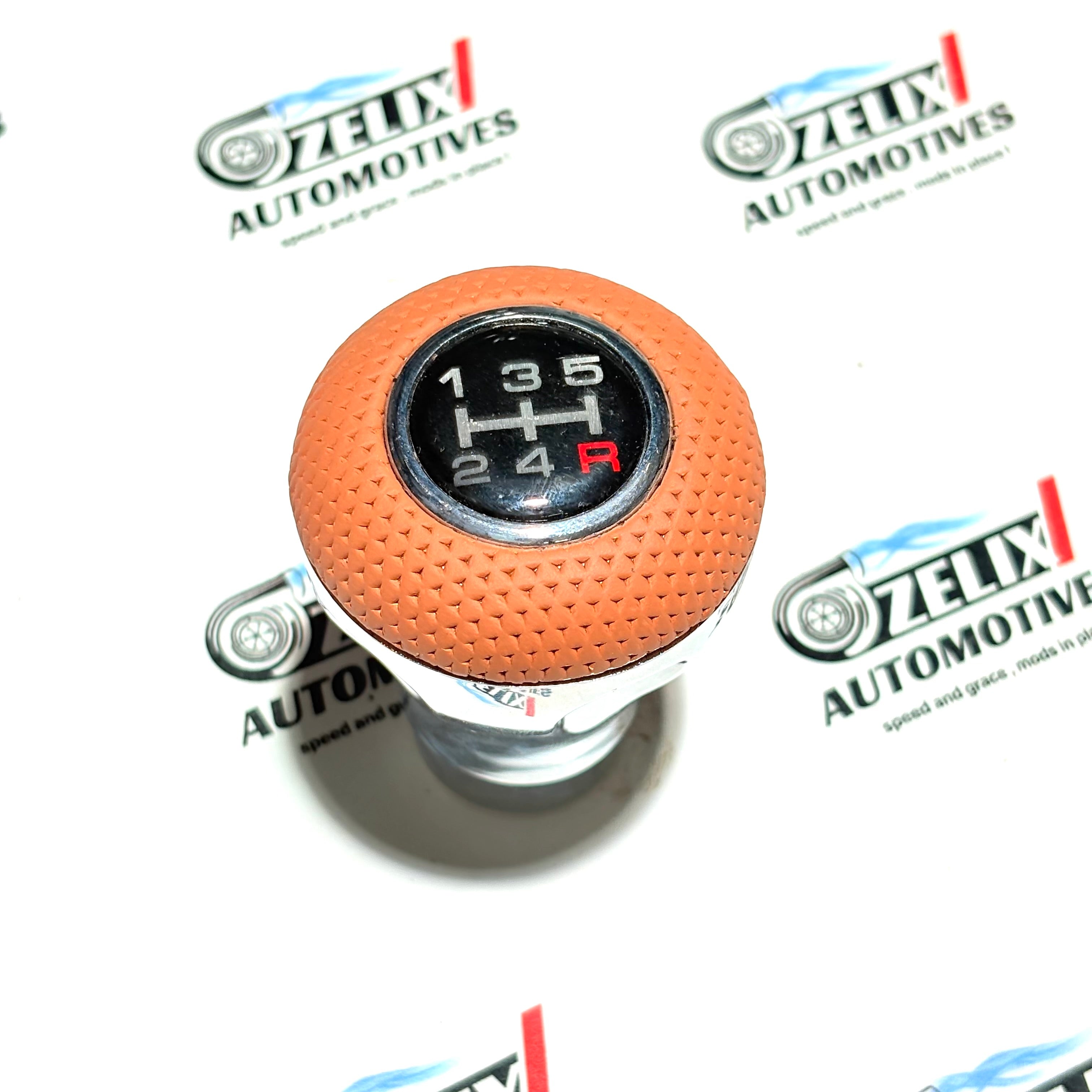 MOMO Leather Finish Gear Knob | Universal Fit For Manual cars