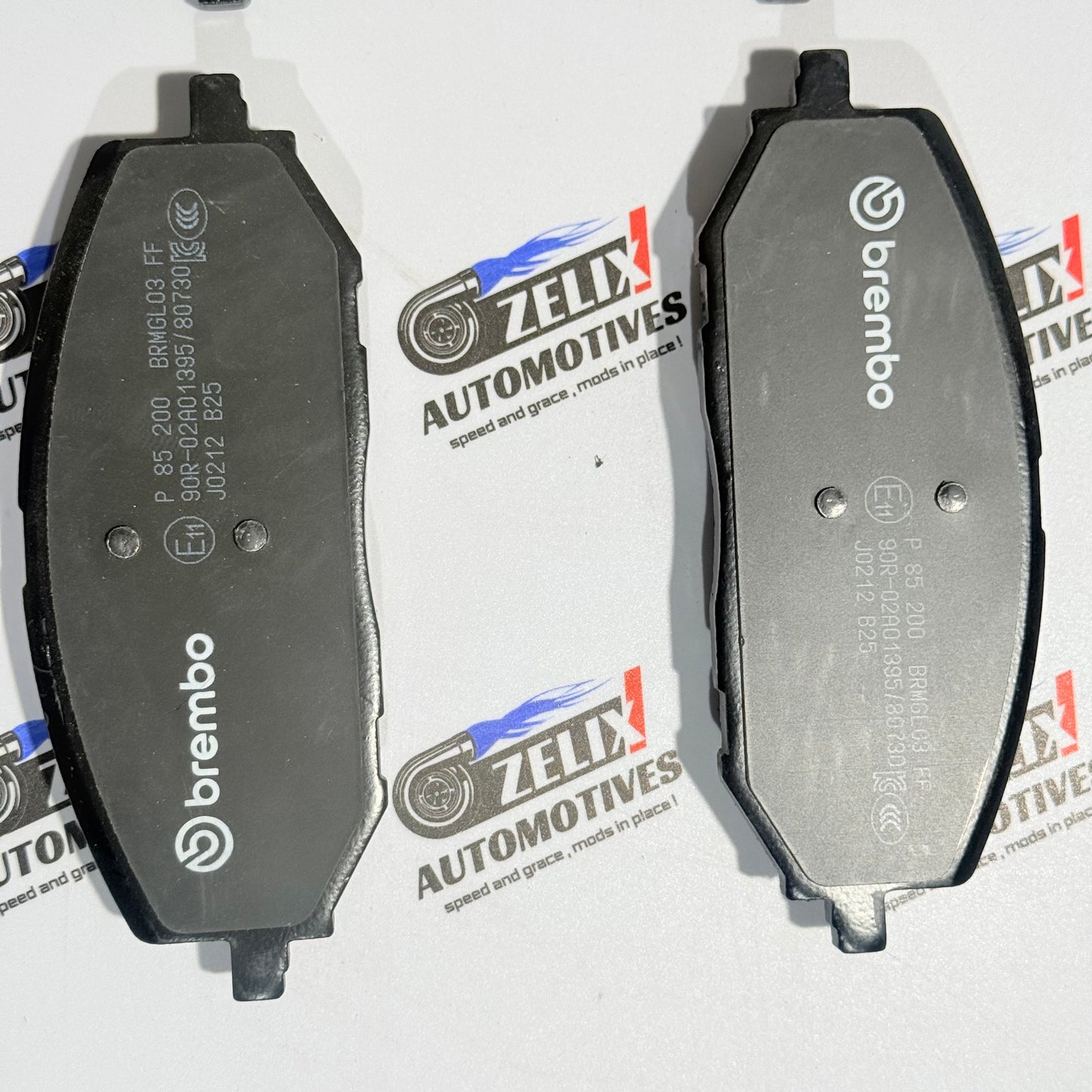 Brembo Prime-Series Brake Pads Set of 4 | Compatible with Volkswagen Virtus