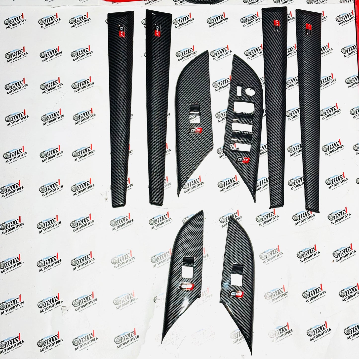 Toyota Hilux GR Interior Kit | Premium Carbon Fiber Finish