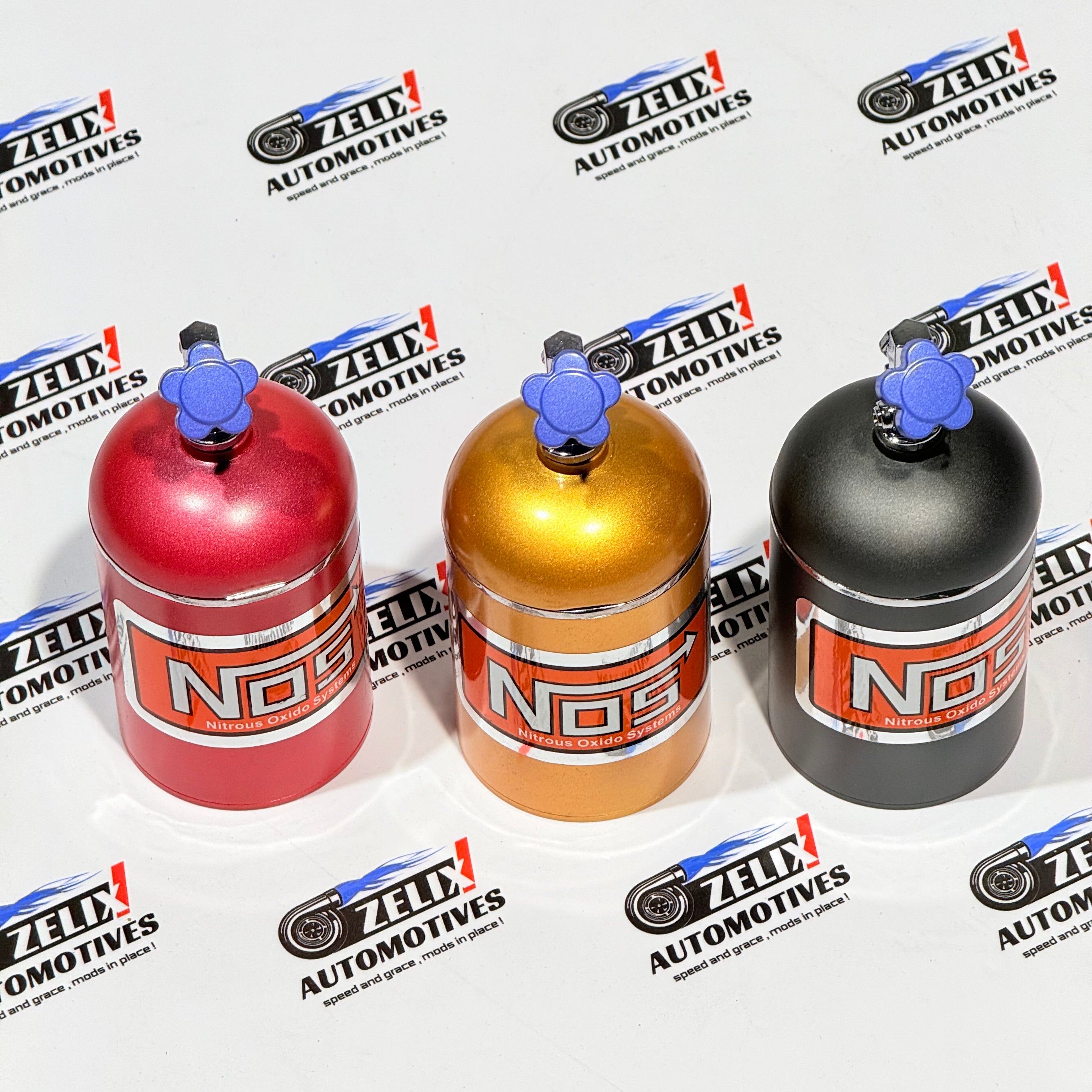 NOS Metal Car Ashtray | Stylish Interior Accessory – Zelix Automotives