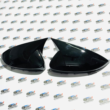 Hyundai Verna Mirror Covers | Premium Glossy Black | Fits 2023+ Models