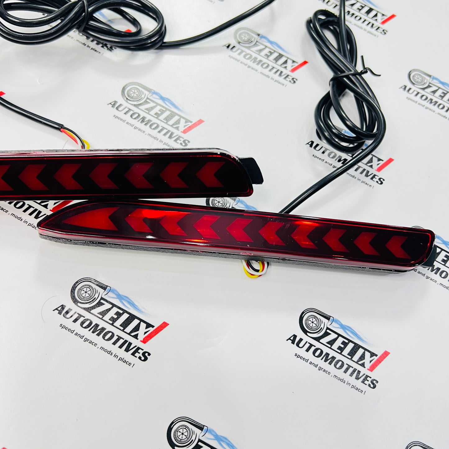 Innova LED Rear Reflector Lights | Aftermarket Brake And Running Light