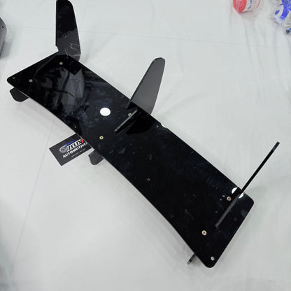 VW Polo 3 Fin Diffuser | Gloss Black | ABS