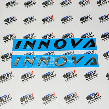 Toyota Innova Rear Emblem | Aftermarket OEM-Style Design
