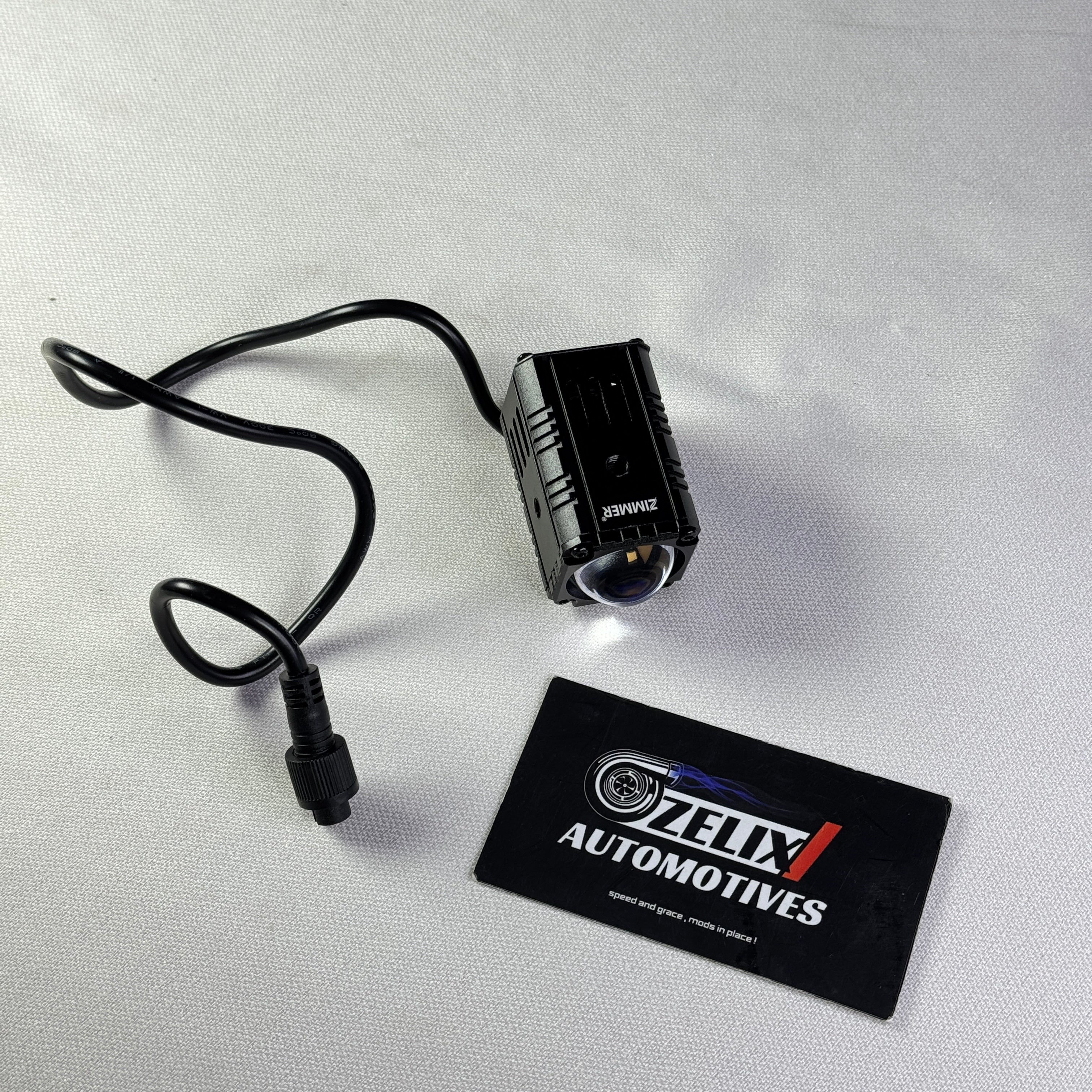 Zimmer ZM1 Compact Series LED Projector | Blue Lens | Dual Color