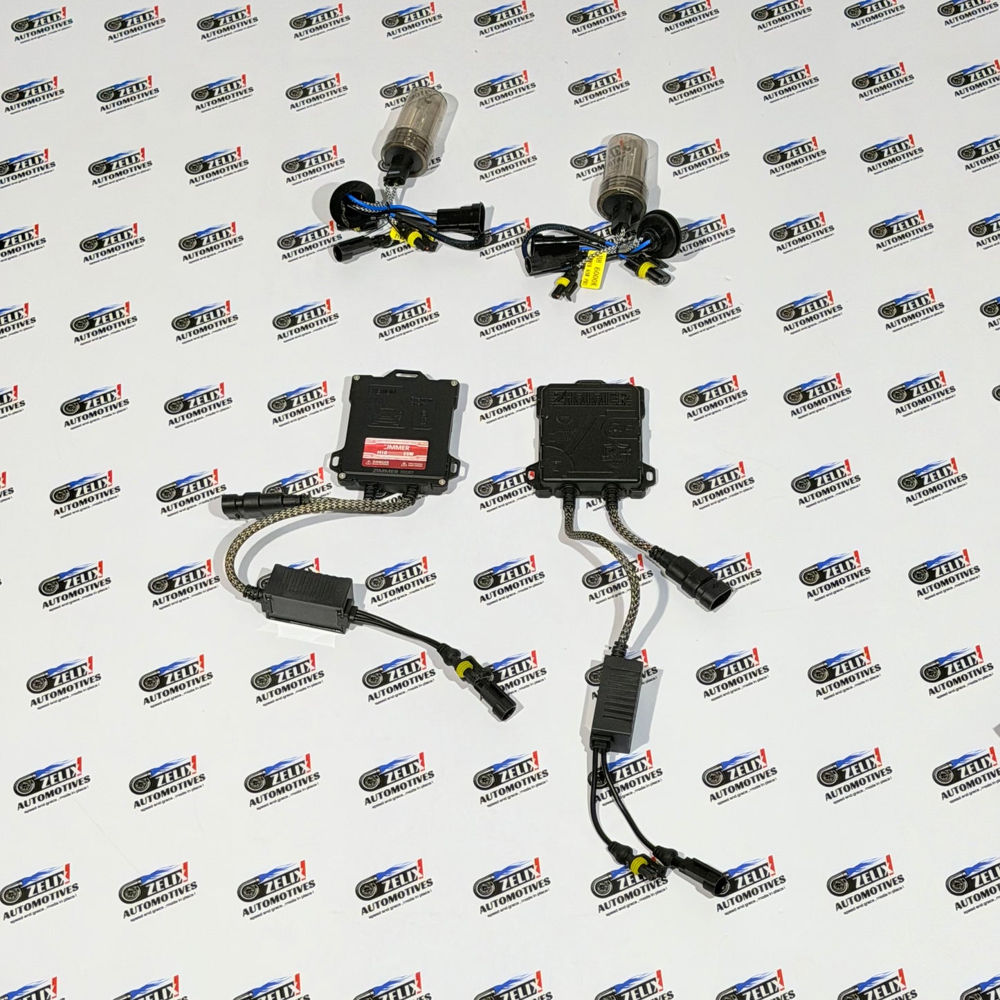 Zimmer  HID Headlight Bulb kit (65W) | High-Performance  Upgrade | Universal Fit