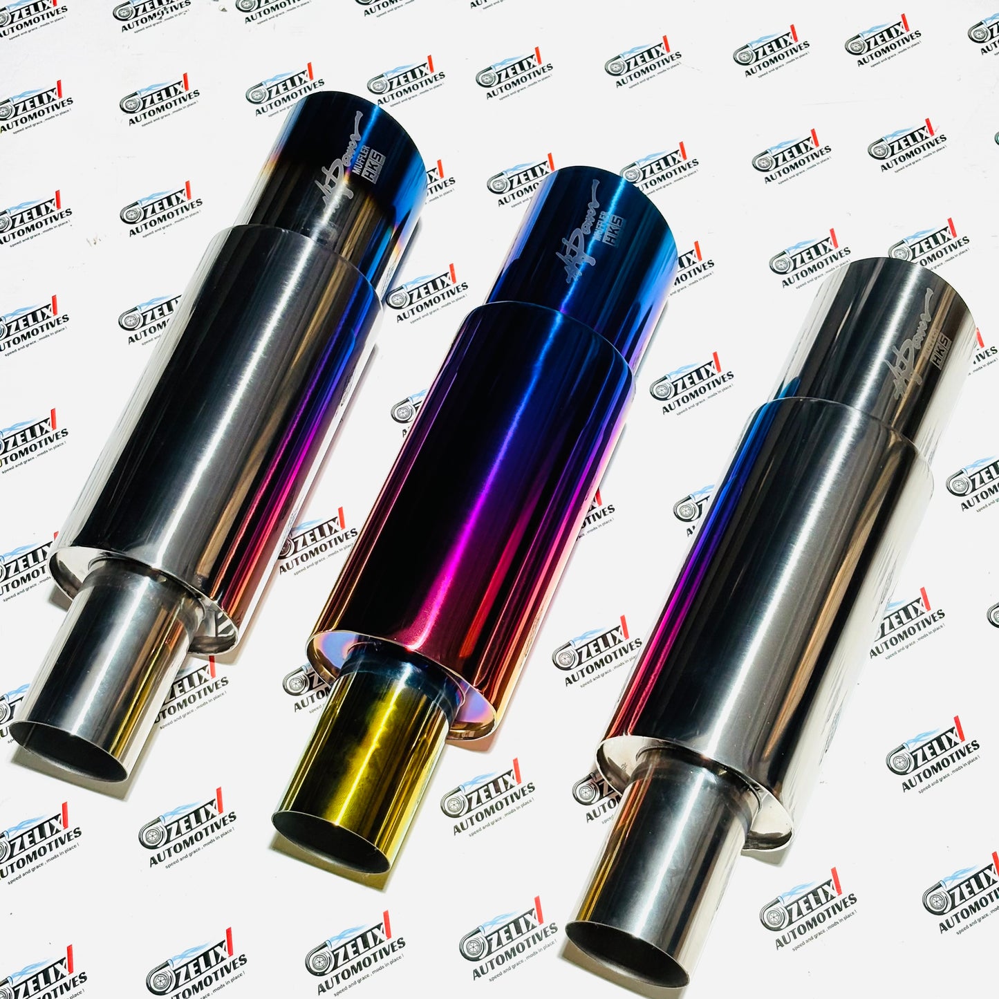 HKS Performance Exhaust Muffler | Universal Fit with Colour Options