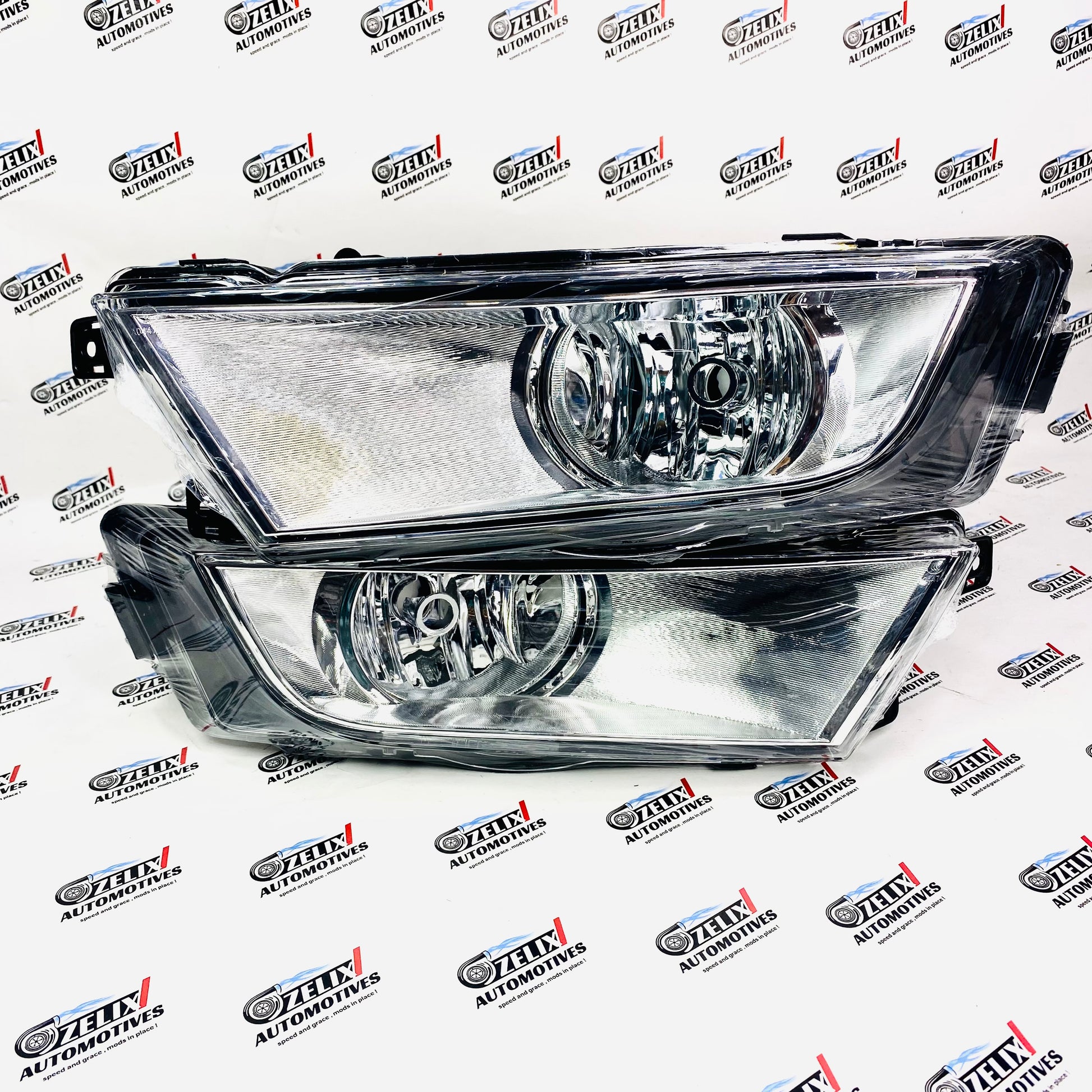 Premium Skoda Octavia T-2 chrome fog lamp set 