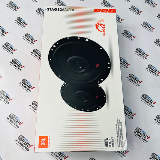 JBL Stage2 | 6.5 Inch 400W 2-Way Coaxial Car Speaker