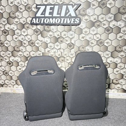 Bride Racing Bucket Seats 1035-RD Model | Premium Black Universal Fit