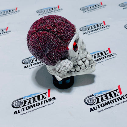 Skull Gear Knob | Universal Car Shift Knob with Custom Design