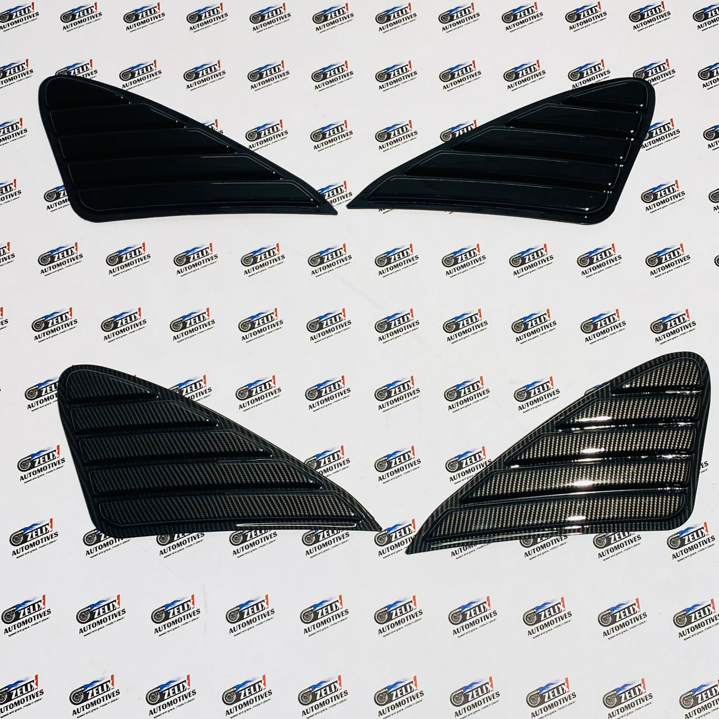 Suzuki Baleno and Toyota Glanza Window Louvers | Sporty Rear Design Fits For 2015-2021 Models