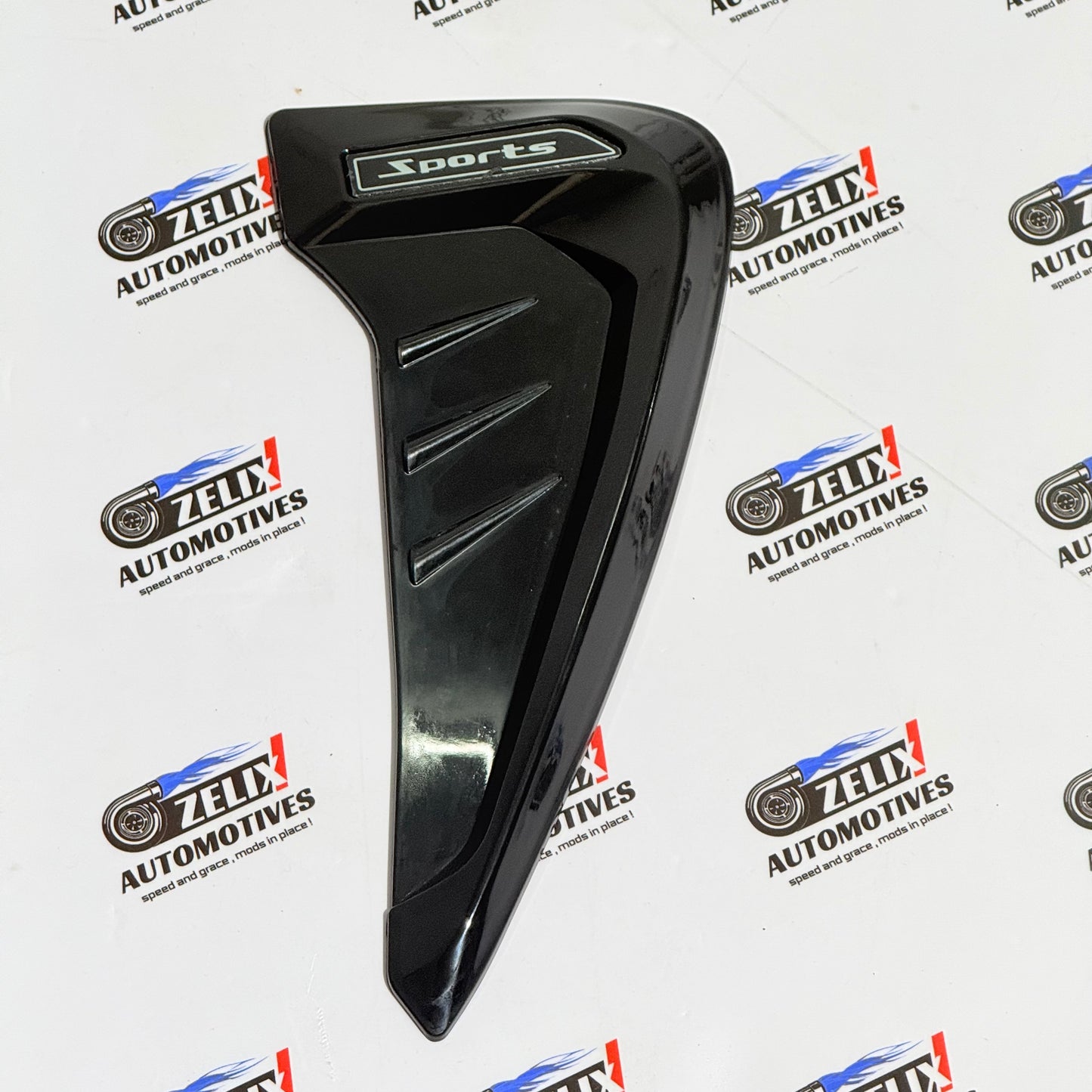 Car Air Flow Decorative Side Vent Set of 2 | Enhances Exterior Styling Universal Fit