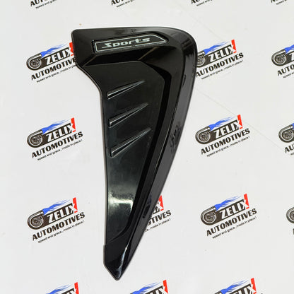 Car Air Flow Decorative Side Vent Set of 2 | Enhances Exterior Styling Universal Fit