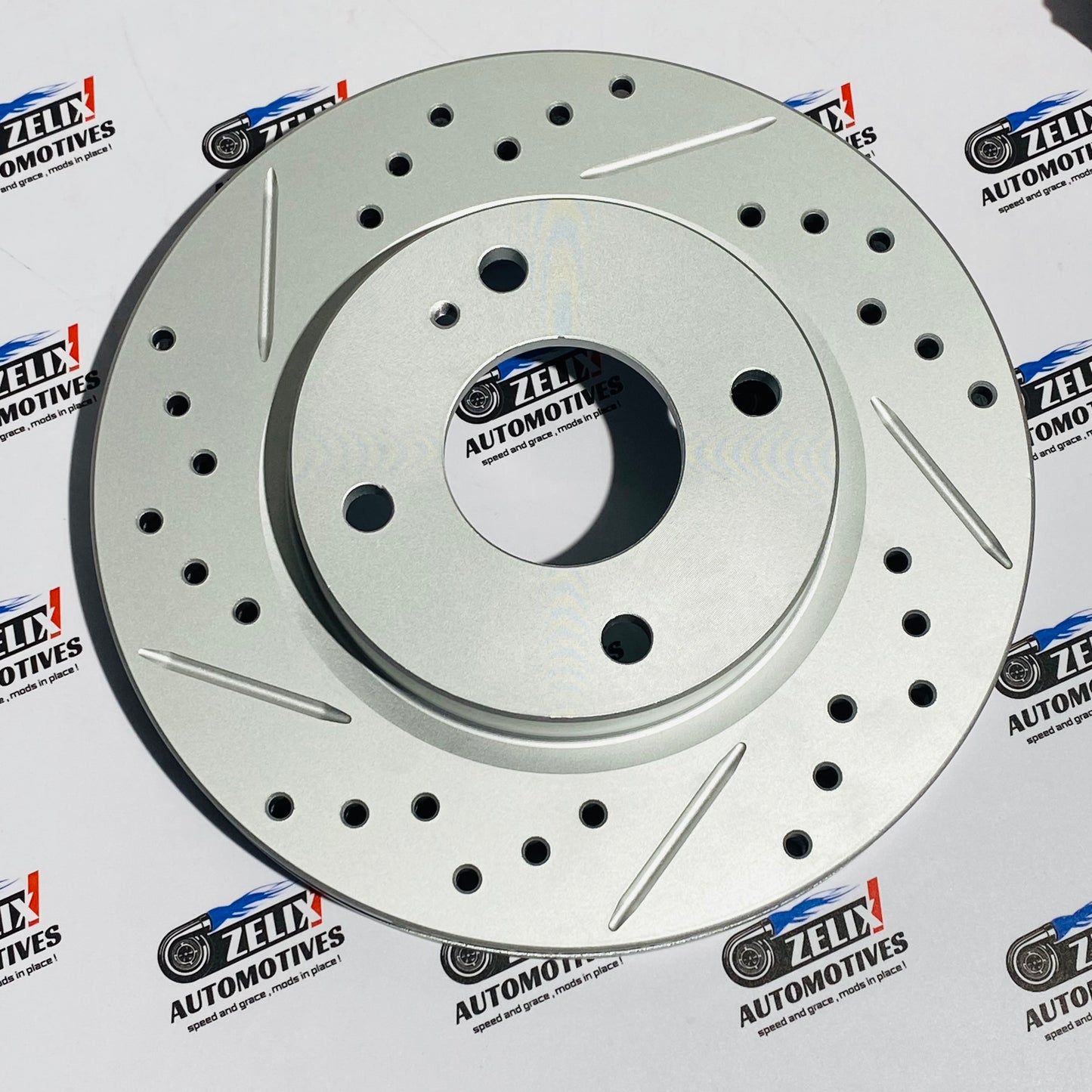 Brake Kraft Ventilated Disc Brake Set of-2 | Performance Disc Fits for | Ford Freestyle