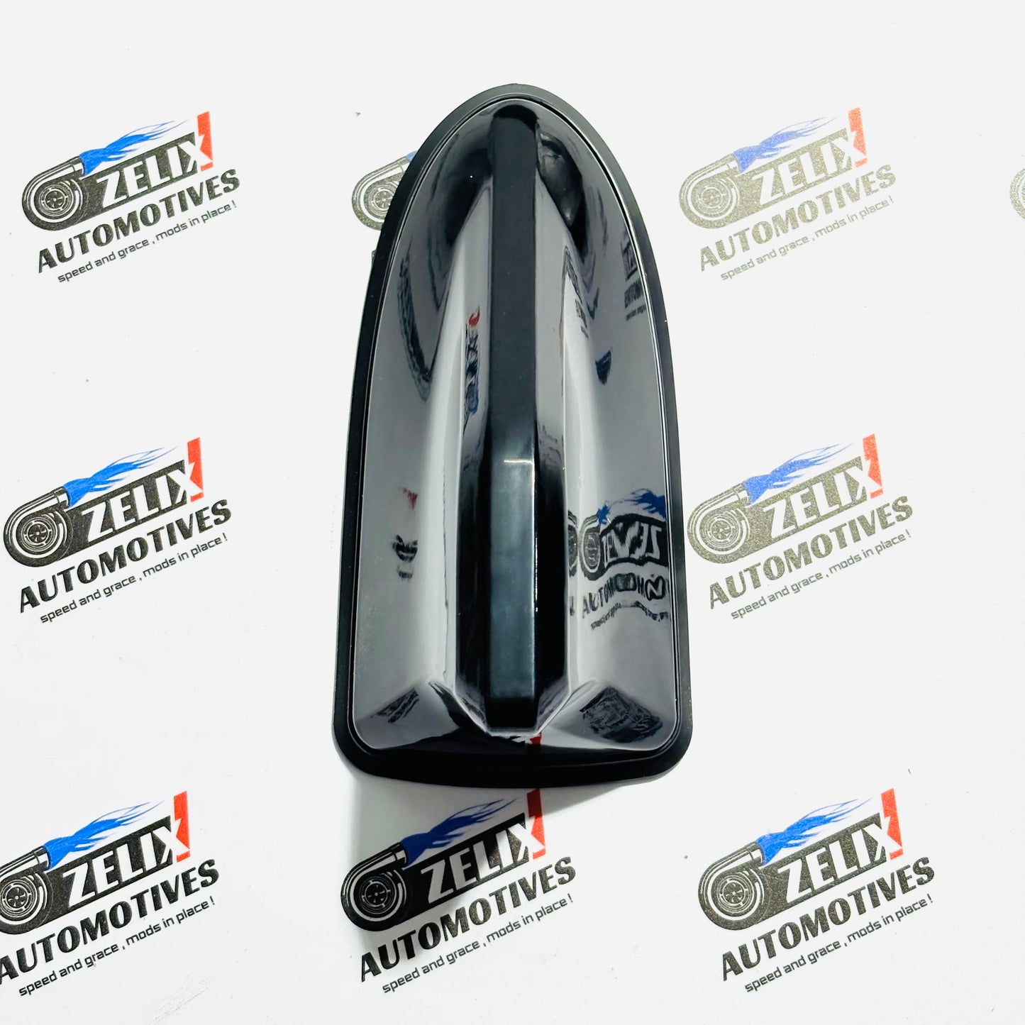 Shark Fin Antenna Glossy Black Finish | Aftermarket Sleek Roof Mount Design