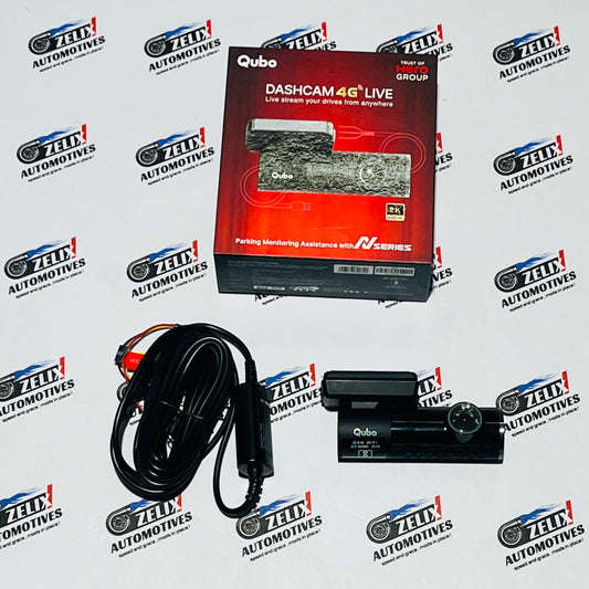 Qubo N-Series Dashcam 4G Live | Supports live Streaming With 2K-Quad HD Dash Camera