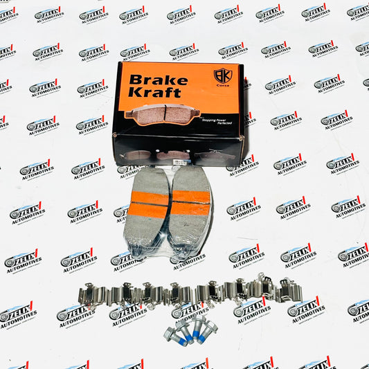 Brake Kraft Performance Brake Pads For Volkswagen Virtus  | Corsa Version Premium Imported Set of 4