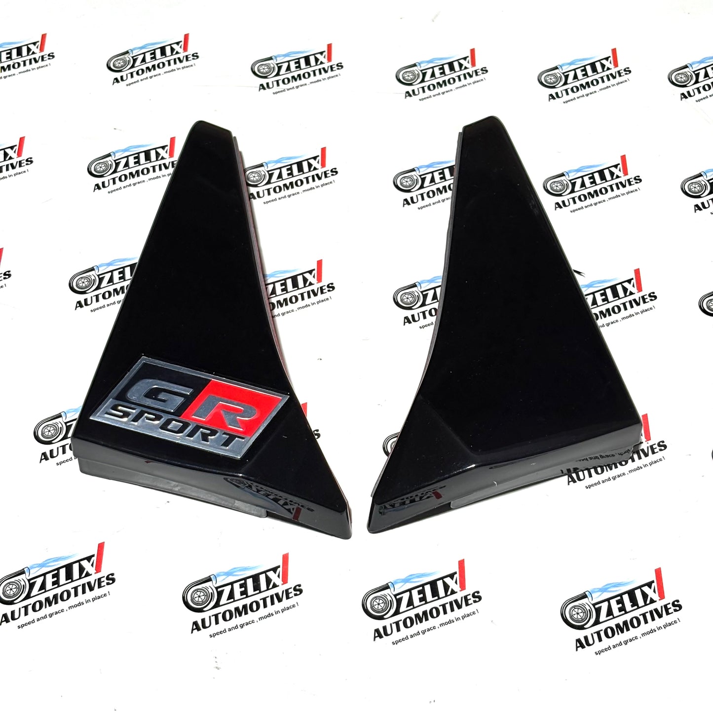 Toyota Fortuner Legender Fog Lamp Covers | Premium Glossy Black Finish