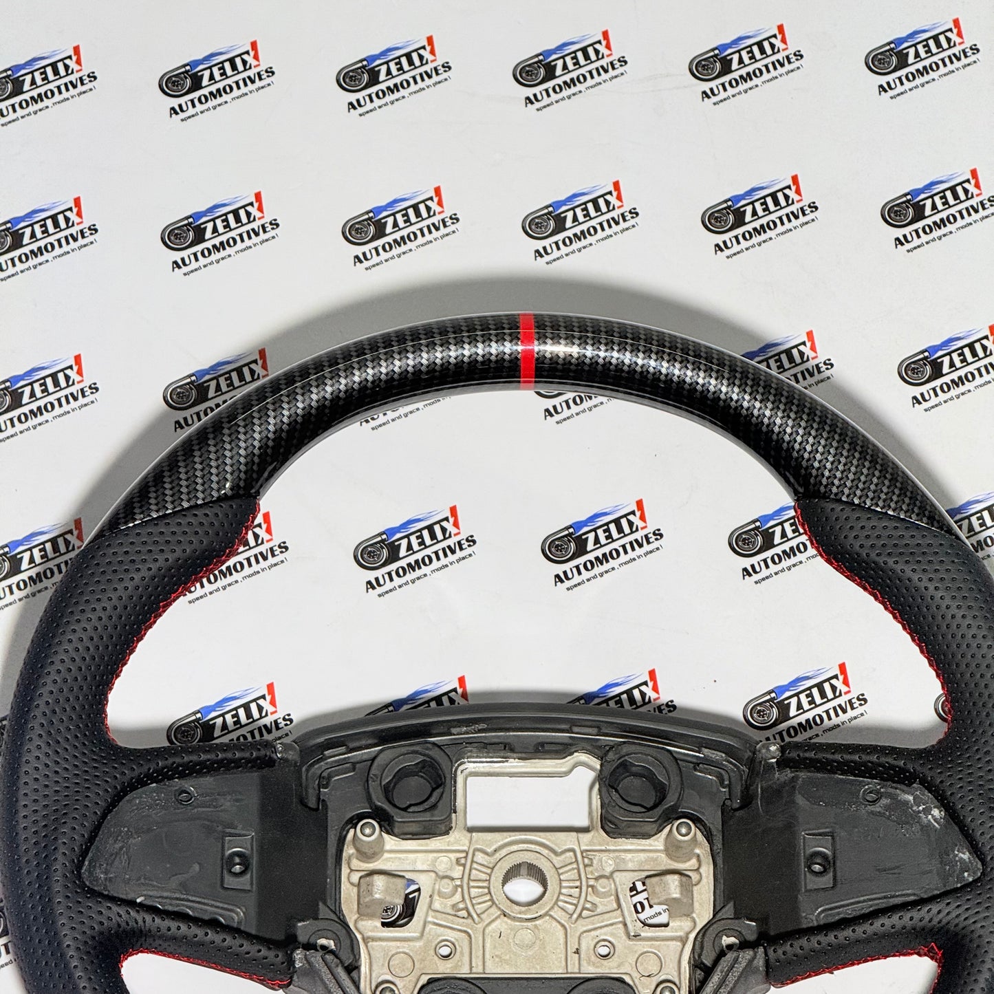 Mahindra Thar ROXX Carbon Finish Steering Wheel | Aftermarket Upgrade
