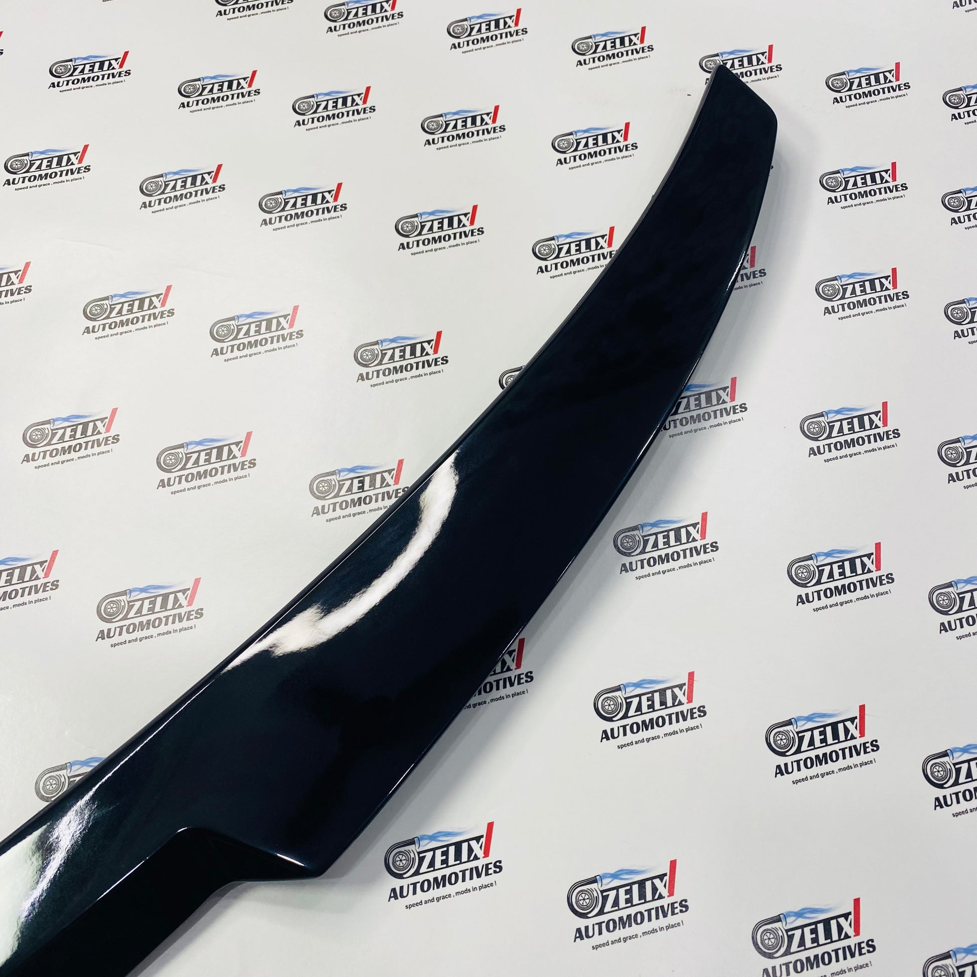 BMW G20 rear  lip spoiler in M4 style in premium black Color 