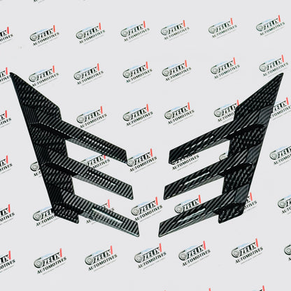 Rear Windshield Spoiler Fins | Universal Fit with Colors Options