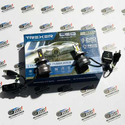 Trexer  Headlight LED Bulbs 220W | Easy installation for most vehicles