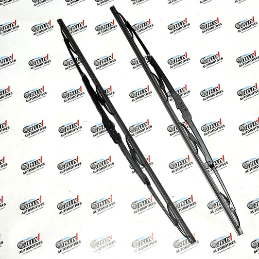 Car Wiper Blades  Set of-2  | Aftermarket Wipers ( 12 to 26 Inches )
