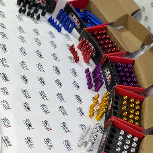 Lug Nuts Universal Fit in Multiple Colours