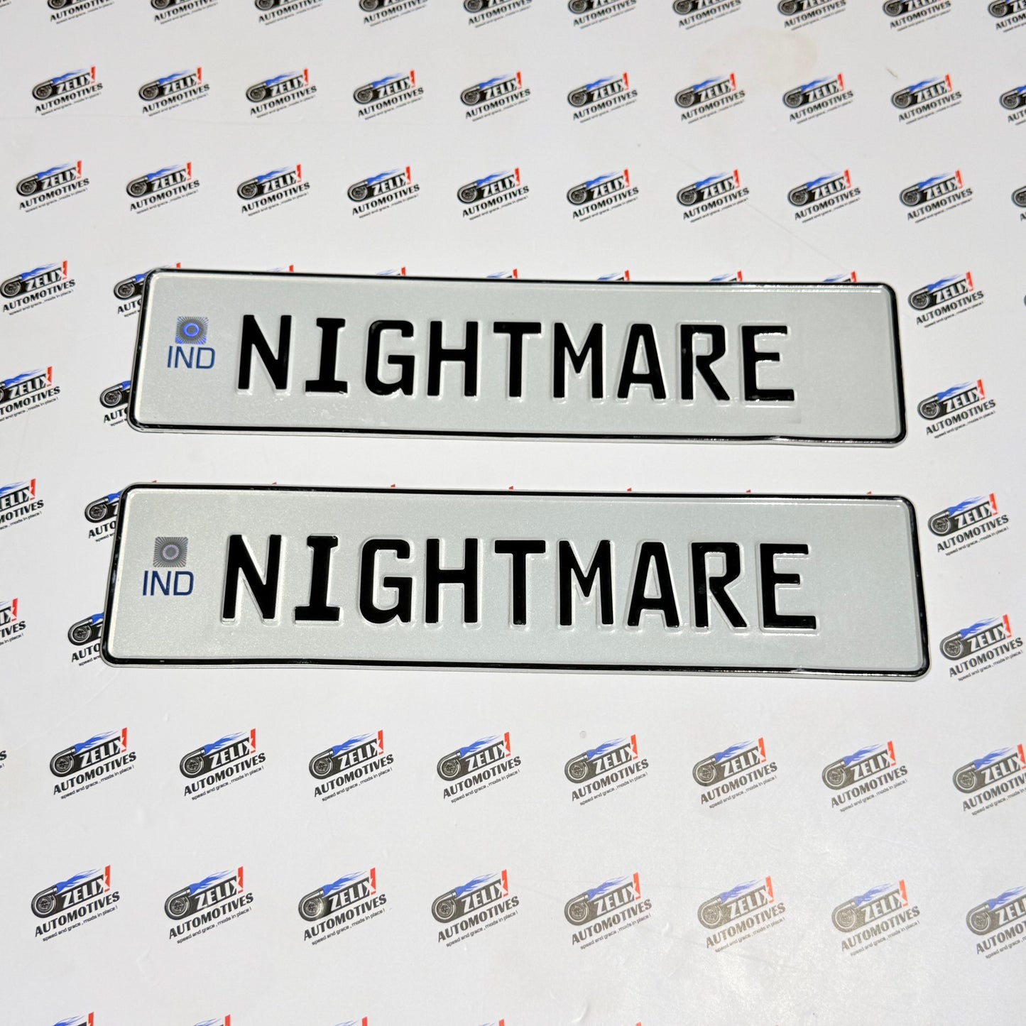 Magnetic Number Plates | Perfect For Car Enthusiasts | Multiple Variants