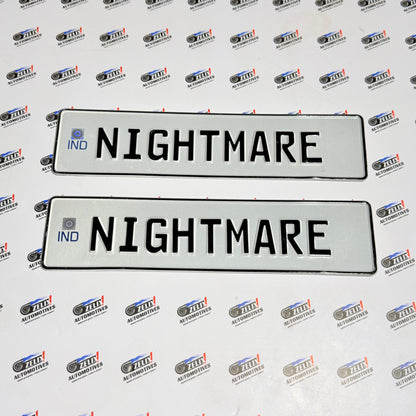 Magnetic Number Plates | Perfect For Car Enthusiasts | Multiple Variants