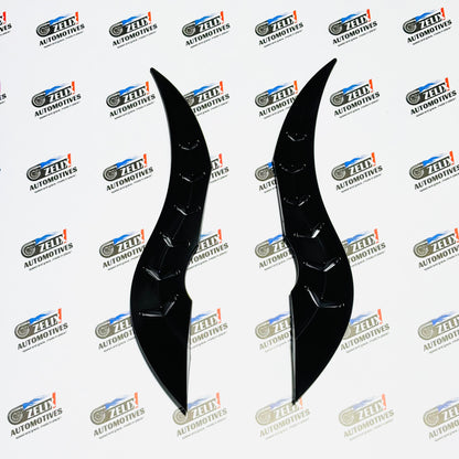 Dragon Horn Car Roof Decoration |  Gives Aggressive Look  2-Piece set | Universal Fit