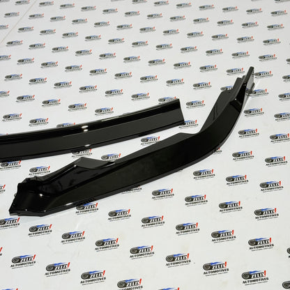 Honda City 3-Piece Front Splitter Glossy Black Finish | Aftermarket Upgrade